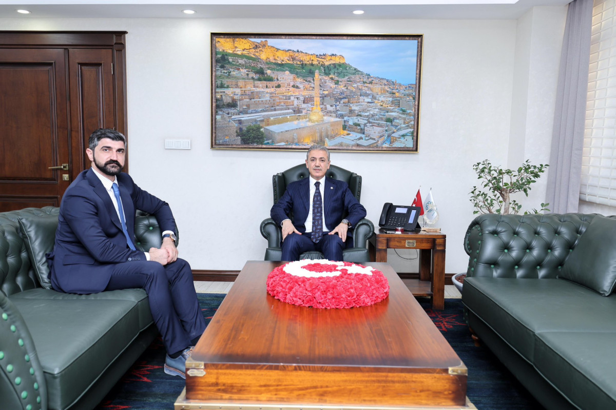 Mardin Barosu Yeni Başkanı Ahmet Duyan’dan Vali Tuncay Akkoyun’a Ziyaret